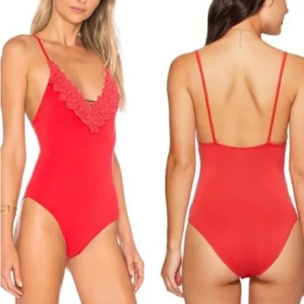Free People Gia Bodysuit